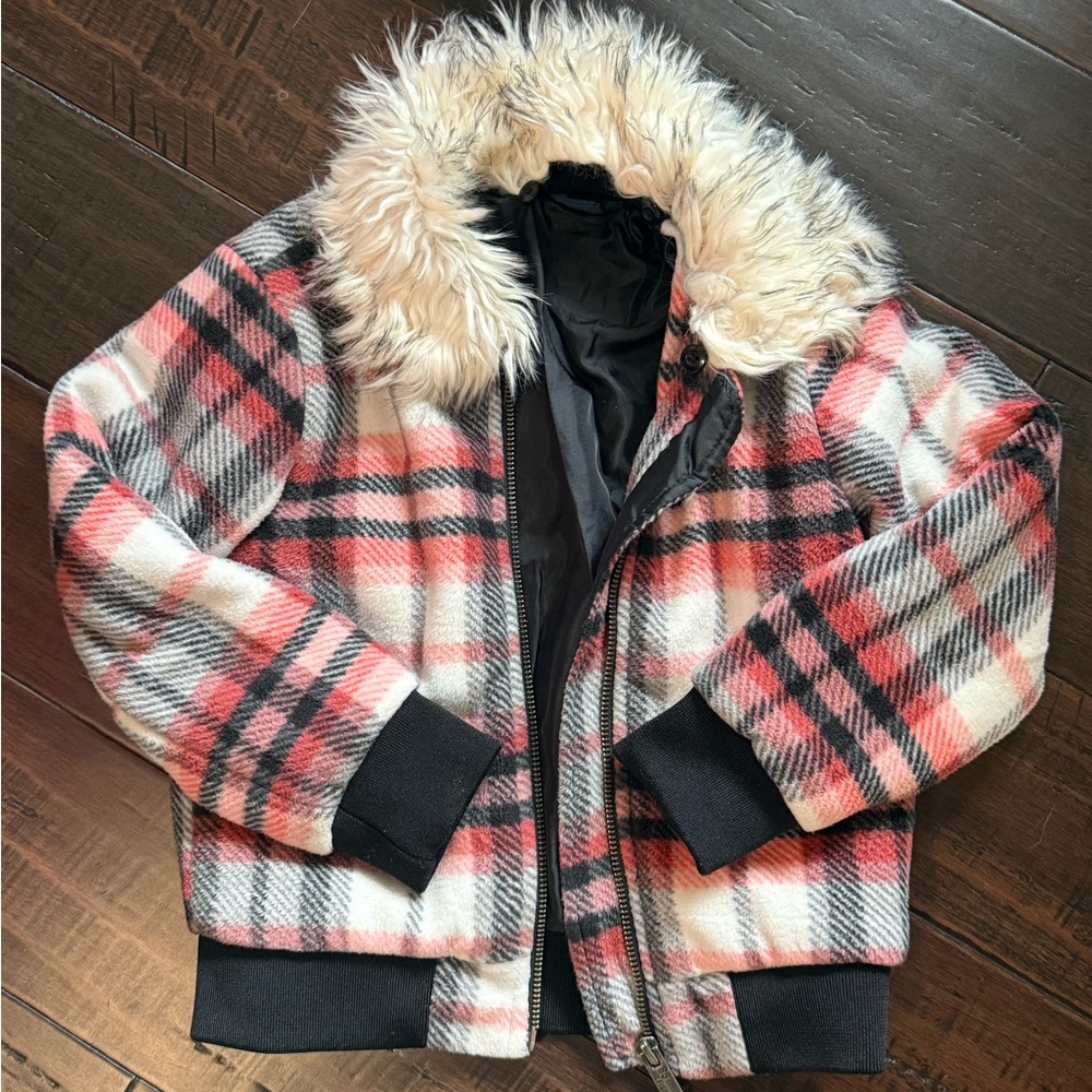 Tommy Hilfiger Black and Cream Jacket